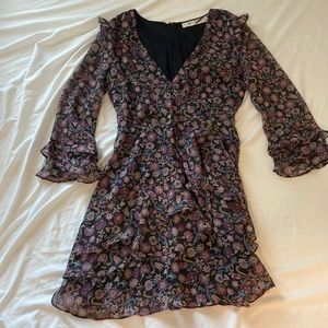 Impeccable Pig Dark floral dress